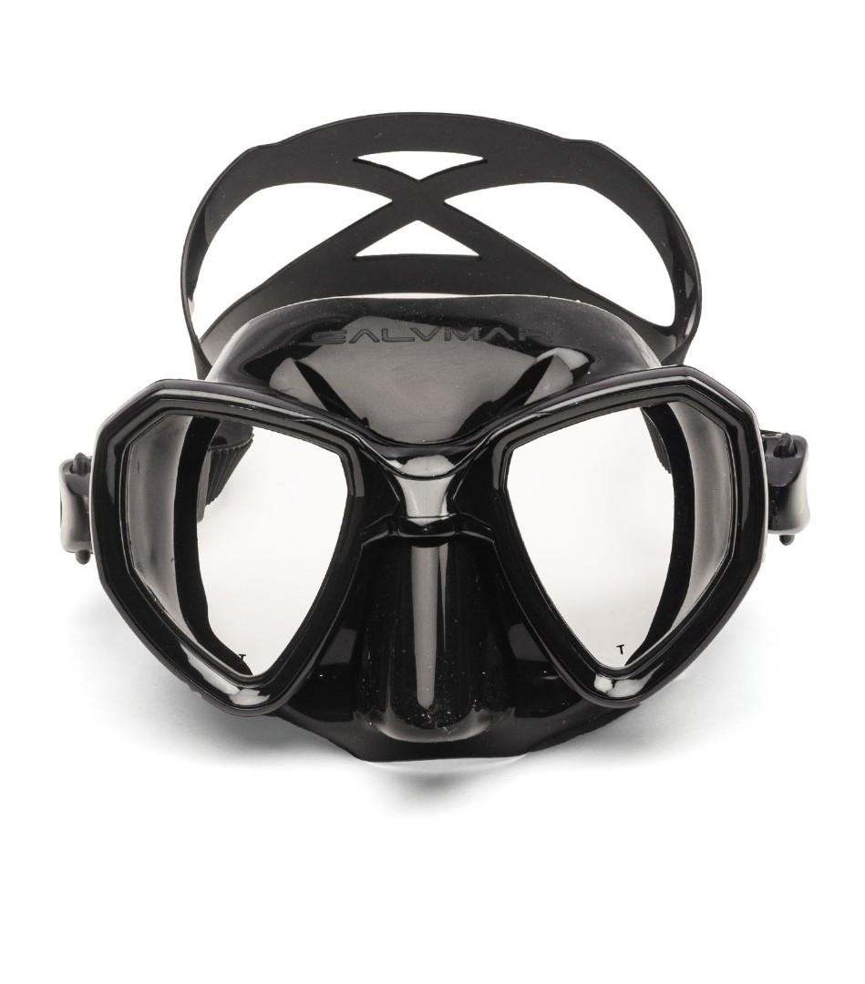 картинка Маска Salvimar Morpheus, черн/черн, антифог от магазина DivingWolf