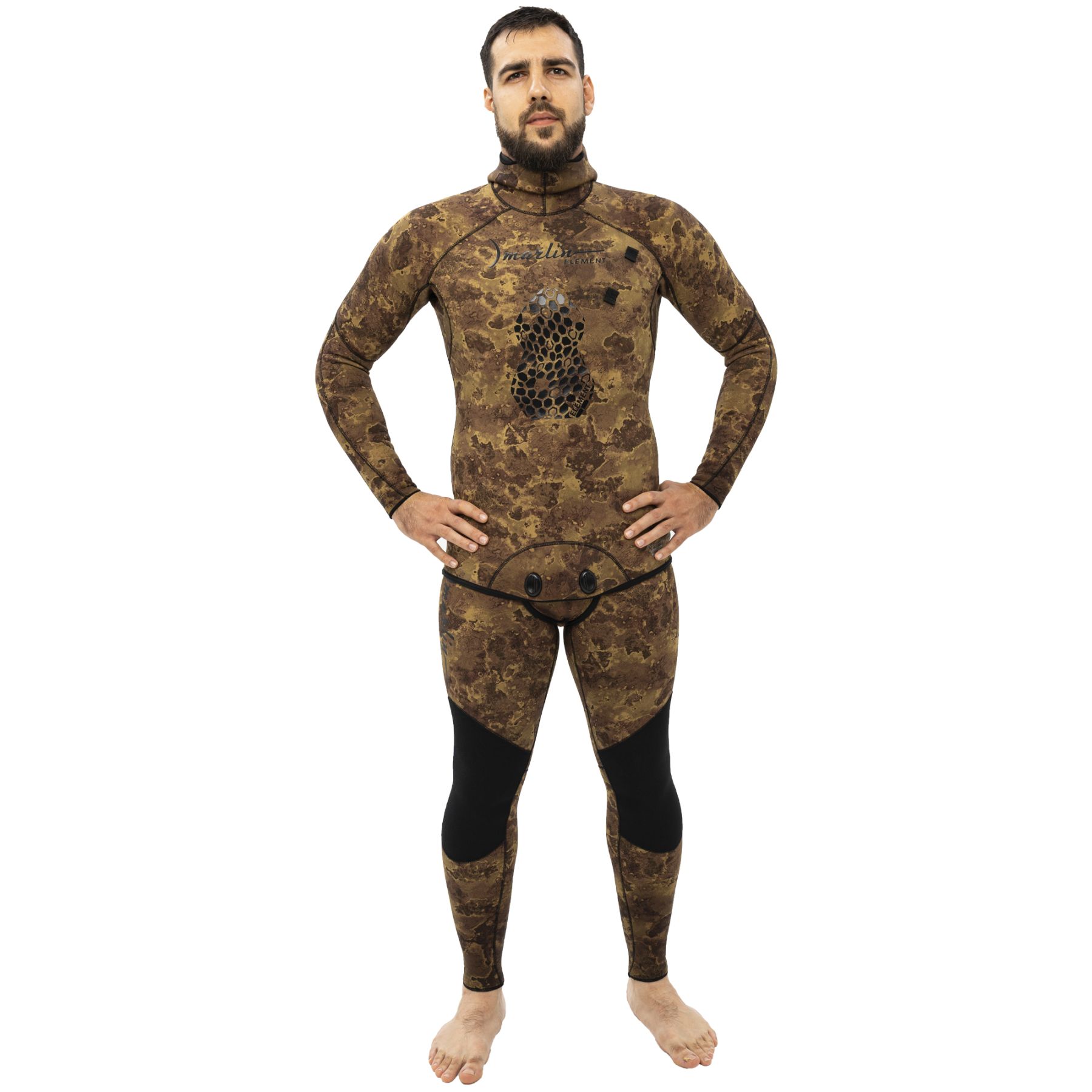 картинка Гидрокостюм Marlin Element  Oliva 5 мм от магазина DivingWolf