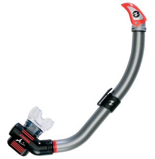 картинка Трубка Air Dry P/V (прозрачный силикон) от магазина DivingWolf