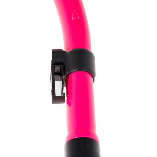 картинка Трубка Marlin Flash Pink прямая гофра от магазина DivingWolf