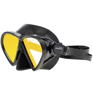картинка Маска Marlin Crystal Black с просветленными стеклами от магазина DivingWolf