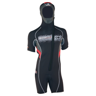 картинка Гидрокостюм Beuchat  Focea Comfort 5 Man Shorty, со шлемом, 5 мм от магазина DivingWolf