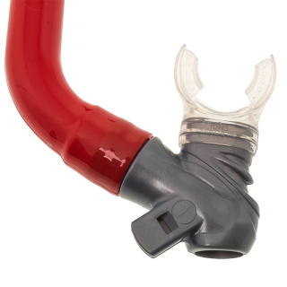 картинка Трубка Marlin Joy Red/Silver от магазина DivingWolf