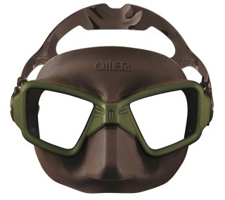 картинка Маска Zero3, Olive силикон O.M.E.R. от магазина DivingWolf
