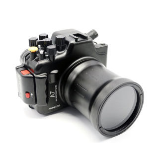 картинка Meikon A7 Kit + 16-35/24-240 aluminium подводный бокс для Sony A7 алюминиевый с портом 16-35/24-240 от магазина DivingWolf