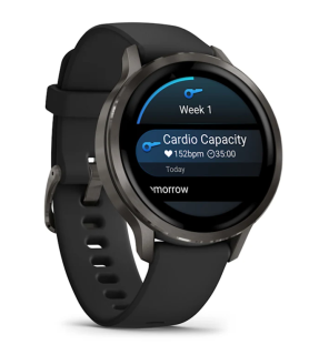 картинка Garmin VENU 4  41 mm, Slate with Black Silicone Band от магазина DivingWolf