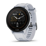 Garmin FORERUNNER 955 Solar с белым ремешком