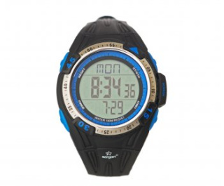 Часы глубиномеры для дайвинга Вектор 100М синие кнопки