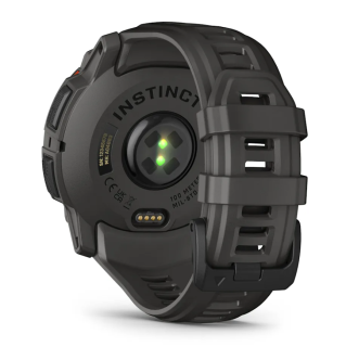 картинка Часы Garmin INSTINСT 3  50 мм, Solar, Black with Charcoal Band от магазина DivingWolf