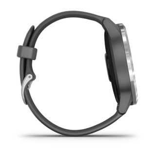 картинка Часы Garmin VIVOACTIVE 4 серые с серебристым безелем от магазина DivingWolf