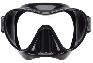 картинка Маска TRINIDAD 2, черный силикон от магазина DivingWolf