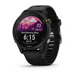 Garmin FORERUNNER 255 Music с черным ремешком