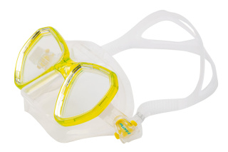 картинка Набор Salvimar маска MORPHEUS и трубка TIME SPLASH цвет желтый от магазина DivingWolf