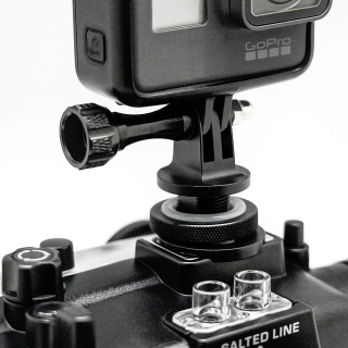картинка KitDive 2.5"/6.9cm Cold shoe mount for gopro, адаптер с холодного башмака на GoPro от магазина DivingWolf
