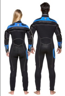 картинка Гидрокостюм Waterproof полусухой/сухая молния SD4 7 мм мужской от магазина DivingWolf
