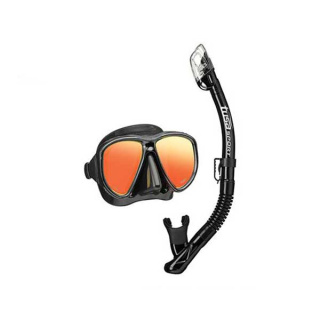 Комплект UC-2425 Black Series (маска+трубка) Черный