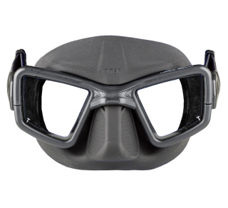 картинка Маска для фридайвинга UP-M1, черный силикон O.M.E.R. от магазина DivingWolf