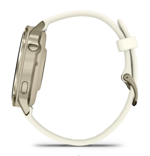 картинка Garmin VENU 4  41 mm, Lunar Gold with Bone Silicone Band and Light Sand Leather Band от магазина DivingWolf