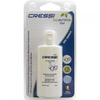 картинка Антифог Cressi BIO GEL для масок и очков 30 мл от магазина DivingWolf