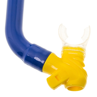 картинка Трубка Marlin Joy Blue/Yellow от магазина DivingWolf