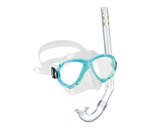 картинка Набор Cressi Детский PERLA MAREA JR (маска PERLA JR + трубка MINIGRINGO) от магазина DivingWolf