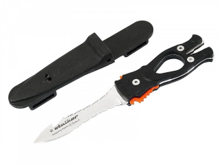 картинка Нож Sargan Сталкер-стропорез ZR2 - зеркальная полировка Sargan от магазина DivingWolf