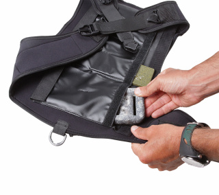 картинка Быстросбрасываемая сбруя для грузов Sea Green Camu 3D от магазина DivingWolf