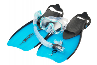 картинка Набор для снорклинга SEAC SUB SPRINT SET BLUE, маска/трубка/ласты от магазина DivingWolf