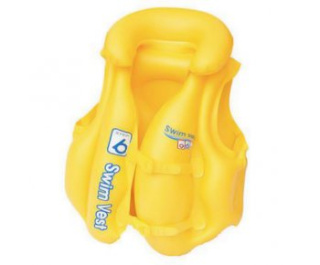 картинка Жилет надувной с подголовником, желтый от магазина DivingWolf