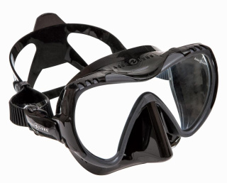 картинка Маска Mission Midi, Black/Grey (черный силикон) от магазина DivingWolf