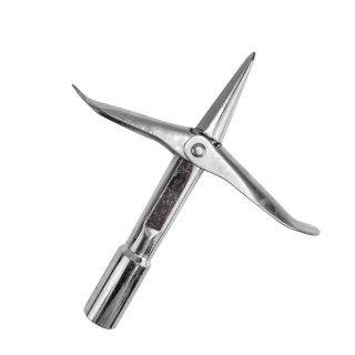 картинка Наконечник хромированный с двумя флажками от магазина DivingWolf