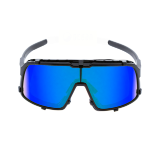 картинка Спортивные очки OCEAN Leucate Matte black / Blue revo lenses от магазина DivingWolf