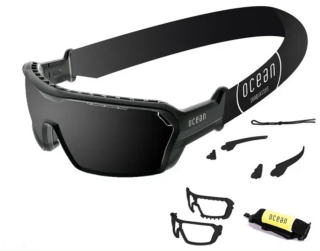 картинка Очки Ocean Chameleon чёрные/тёмные линзы от магазина DivingWolf