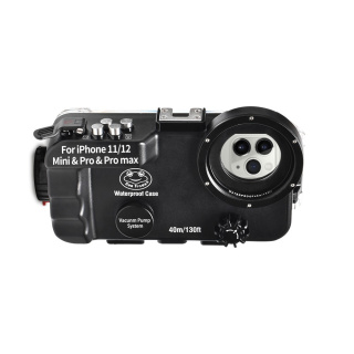 картинка Seafrogs iPhone 11/12/13 mini&Pro&Pro MAX Bluetoooth (black) для Apple iPhone 11/12 mini Pro Pro MAX с рукояткой от магазина DivingWolf