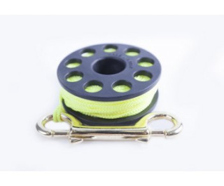 картинка Катушка с линем 20 метров ,с линем и стальным карабином от магазина DivingWolf