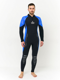 картинка Гидрокостюм Sargan "Nero 2.0 ZIPP" Long men 5 мм от магазина DivingWolf