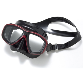 картинка Маска Tusa Geminus, черный силикон от магазина DivingWolf