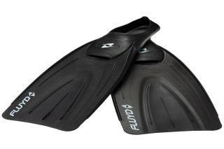 картинка Ласты для снорклинга FLUYD Training Long черные от магазина DivingWolf