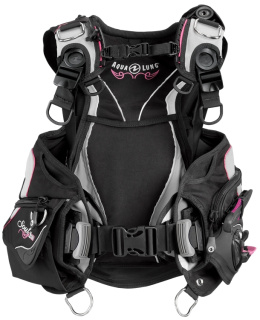 картинка Жилет-компенсатор Soul i3 (Black/Silver/Pink) от магазина DivingWolf