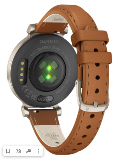 картинка Часы Garmin LILY 2 Classic Cream Gold / Tan Leather Band от магазина DivingWolf