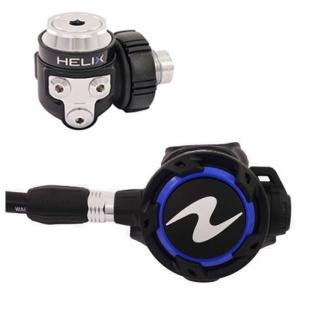 картинка Комплект AquaLung регулятор Helix DIN+октопус Helix Pro от магазина DivingWolf