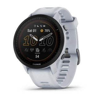 картинка Часы Garmin FORERUNNER 955 Solar с белым ремешком от магазина DivingWolf
