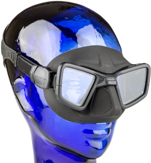 картинка Маска для фридайвинга UP-M1, черный силикон O.M.E.R. от магазина DivingWolf