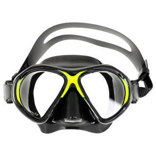 картинка Маска Marlin Superba Black/Yellow от магазина DivingWolf