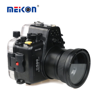 картинка Meikon D500 для Nikon D500 с портом для 105mm/2.8 micro от магазина DivingWolf