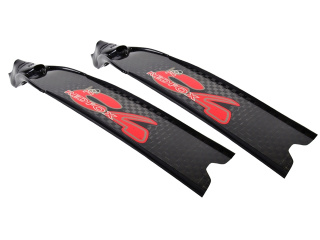 картинка Ласты С4 RED FOX (карбон Т700, угол 32, калоши С4 300 2.0) от магазина DivingWolf