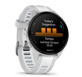 картинка Часы Garmin FORERUNNER 165 Music Белые от магазина DivingWolf