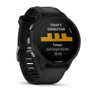картинка Часы Garmin FORERUNNER 955 с черным ремешком от магазина DivingWolf