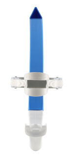 картинка Трубка фронтальная Aqua Sphere Focus, blue/white от магазина DivingWolf