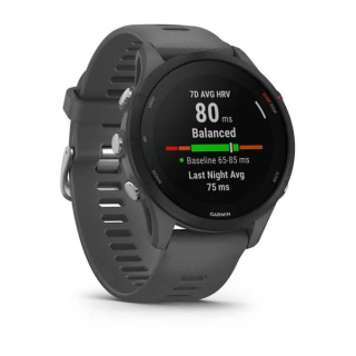 картинка Часы Garmin FORERUNNER 255 с темно-серым ремешком от магазина DivingWolf